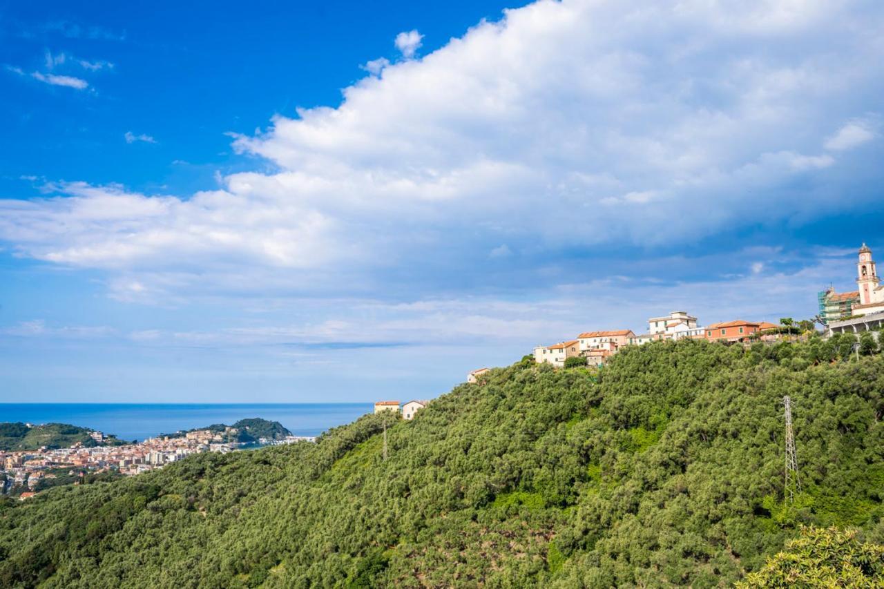016 - Casa Tranquilla Vista Mare, Pace E Natura - 10 Minuti Dalla Spiaggia Apartamento Sestri Levante Exterior foto