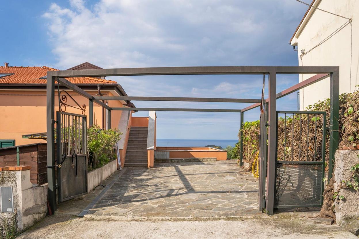 016 - Casa Tranquilla Vista Mare, Pace E Natura - 10 Minuti Dalla Spiaggia Apartamento Sestri Levante Exterior foto